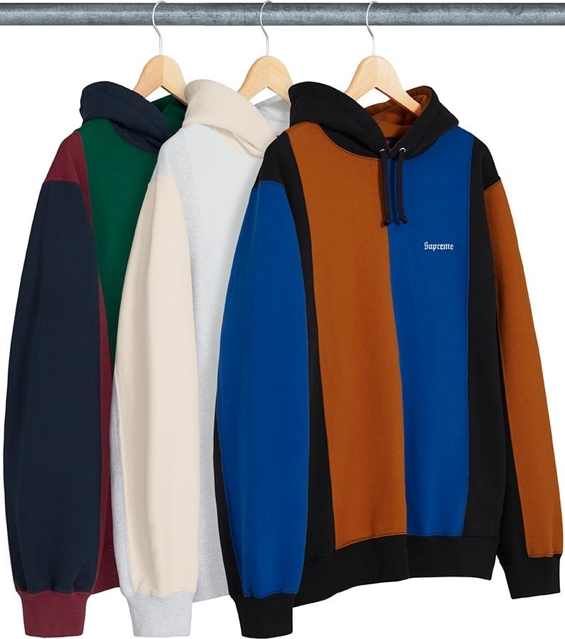 Tricolor Hooded Sweatshirt